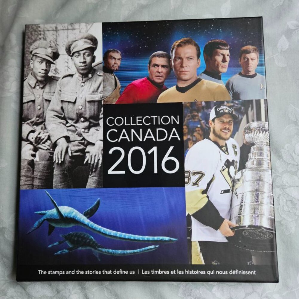 2016 - The Collection of Canada's Stamps Book - Without Stamps‎